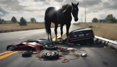 découvrez les détails d'un tragique accident sur l'autoroute où un cheval a perdu la vie en chutant de sa remorque. cet événement bouleversant soulève des questions sur la sécurité des transports d'animaux.