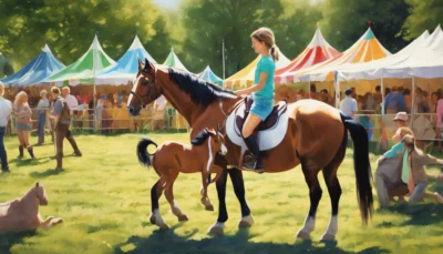 participez à la fête équestre à loudéac et découvrez qui sera le chanceux qui adoptera une adorable pouliche ! un événement incontournable pour les amoureux des chevaux, avec des animations, des compétitions et des moments inoubliables en famille.