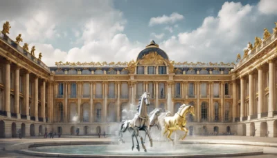 découvrez la magie de la cérémonie d'ouverture des jo de paris 2024, où le majestueux cheval mécanique s'installe au château de versailles. un événement unique alliant sport, art et patrimoine dans un cadre historique exceptionnel.