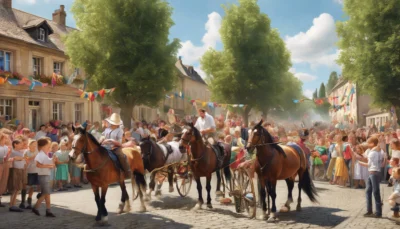 participez à la célébration du cheval à graulhet ce dimanche ! profitez d'une journée festive avec des spectacles équestres, des démonstrations et des animations pour toute la famille. ne manquez pas cet événement unique dédié à la beauté et à la grâce des chevaux.