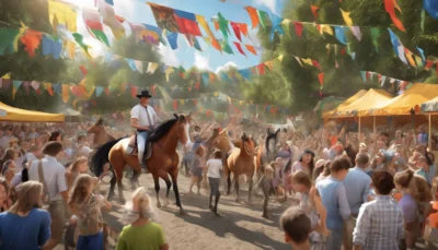 participez à la fête du cheval à luzillé les 7 et 8 septembre 2024 ! découvrez un week-end festif dédié aux passionnés de chevaux avec des spectacles équestres, des animations pour toute la famille, des exposants et bien plus encore. ne manquez pas cet événement incontournable !