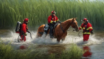 découvrez le récit inspirant d'un sauvetage héroïque où des sapeurs-pompiers bravent le danger pour sauver un cheval pris au piège dans un marais. une histoire de courage et de dévouement qui met en lumière l'engagement des héros du quotidien.
